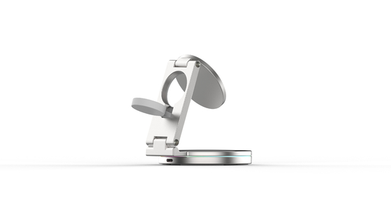 Chargeur sans fil multifonctionnel avec support d'impression de logo/support laser OEM Box Fréquence de fonctionnement 100-205KHZ