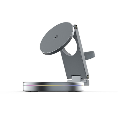 Chargeur sans fil QI à fréquence de fonctionnement de 100 à 205 KHz pour Samsung ≥ 75% d'efficacité de charge