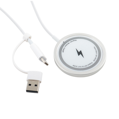 Dispositifs compatibles Qi Chargeur sans fil multifonctionnel ABS/Métal avec support OEM Box et haute compatibilité