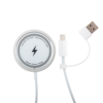 Dispositifs compatibles Qi Chargeur sans fil multifonctionnel ABS/Métal avec support OEM Box et haute compatibilité
