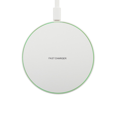 Chargeur sans fil multifonctionnel avec imprimé de logo ABS/station de charge universelle en métal 100-205KHZ