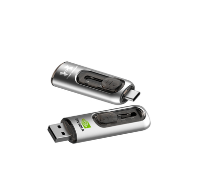 Boîte 34G Disques flash USB de type C sécurisés par les données Disques flash USB 3.0 de type C