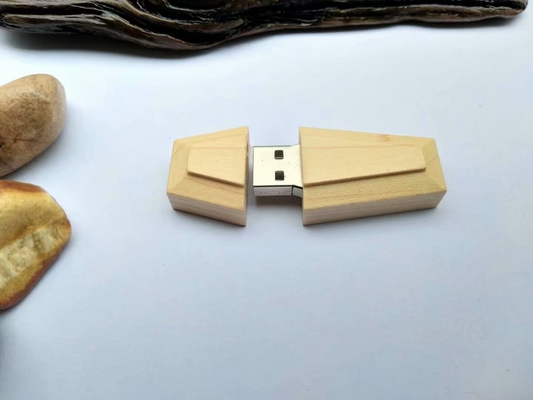 Disque flash USB en bois écologique Fonction en bois de bambou avec 10 20MB/S de vitesse de lecture
