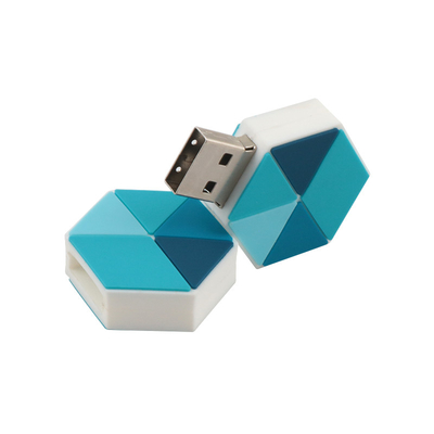 Disques flash USB de 64 Go de grande capacité avec 10 ans de stockage des données et 2 heures de personnalisation des illustrations