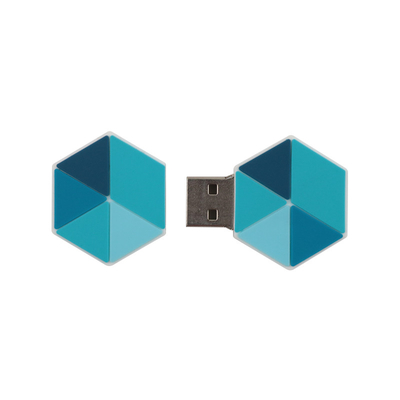 Disques flash USB de 64 Go de grande capacité avec 10 ans de stockage des données et 2 heures de personnalisation des illustrations