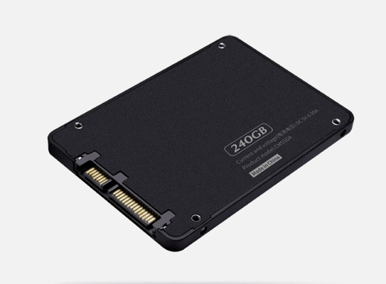 SSD SATA de 2,5 pouces de haute capacité 128 gb avec résistance aux vibrations et consommation d'énergie de 10-2000 Hz