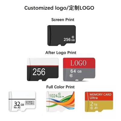 Carte mémoire haute capacité 64 Go avec 3,0 20 Mbps Vitesse d'écriture et nom du client laser Ou pas de tête USB