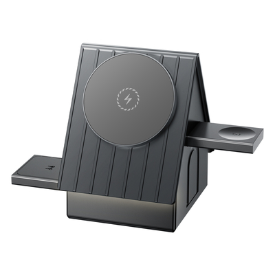 Le blanc et le gris peuvent choisir la charge rapide Pad de charge sans fil OEM LOGO