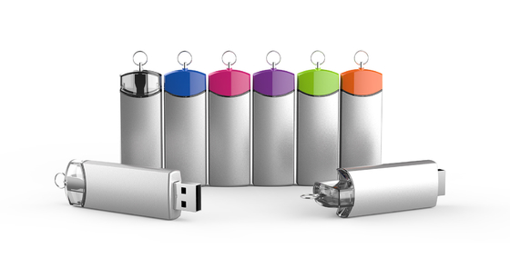 Personnalisable 8-15MB/s Ecrire le lecteur flash USB métallique avec le logo Speed Dome