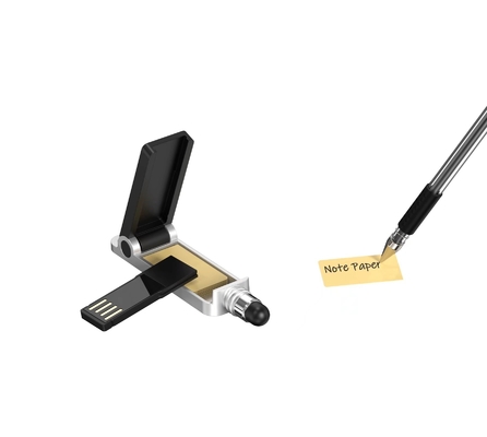 Disque flash USB Speed Metal avec Flash Test Tout passé H2 ou Beach32 Test Lire 15-20MB/s en argent personnalisé