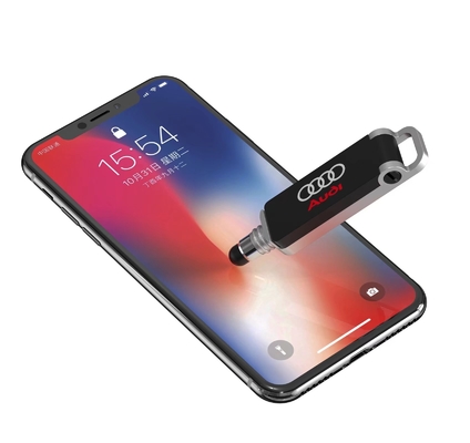 Disque flash USB Speed Metal avec Flash Test Tout passé H2 ou Beach32 Test Lire 15-20MB/s en argent personnalisé