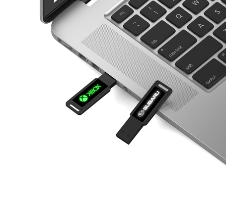 Clé USB Flash Drive Haute Vitesse Cristal Avec Lumière LED Brillant