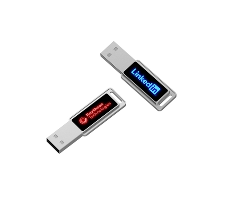 Clé USB Flash Drive Haute Vitesse Cristal Avec Lumière LED Brillant