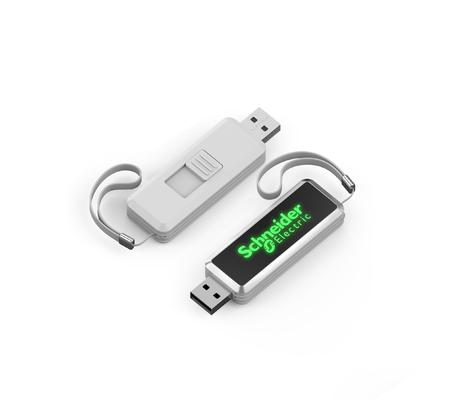 une lampe usb à LED de couleur brillante