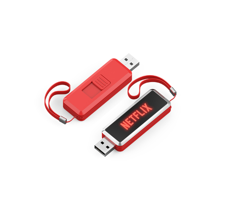 une lampe usb à LED de couleur brillante
