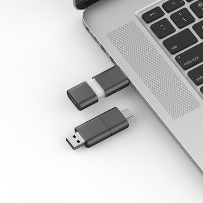 Type C à vitesse rapide avec USB 3.0 et USB 2.0 Flash Drive Slide Match forme CE,FCC,ROHS