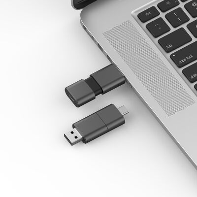 Type C à vitesse rapide avec USB 3.0 et USB 2.0 Flash Drive Slide Match forme CE,FCC,ROHS