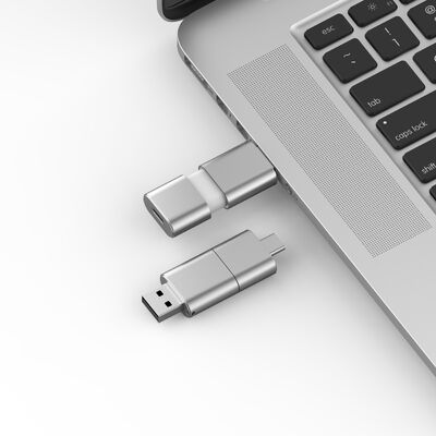 Type C à vitesse rapide avec USB 3.0 et USB 2.0 Flash Drive Slide Match forme CE,FCC,ROHS