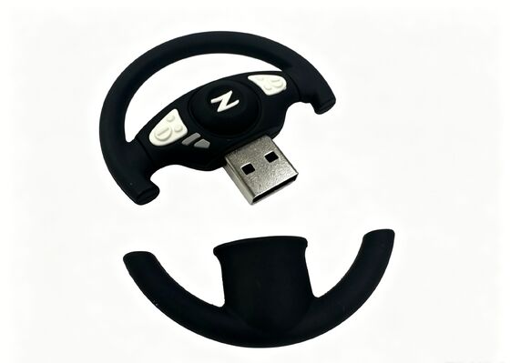 Moule ouvert par clés USB personnalisées par mémoire USB en forme de volant de voiture