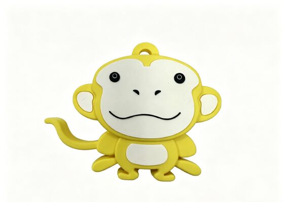 Personnalisé en forme de singe en PVC moule Disque flash USB personnalisé avec option de cryptage de données pour le marketing et l'accès sécurisé aux données