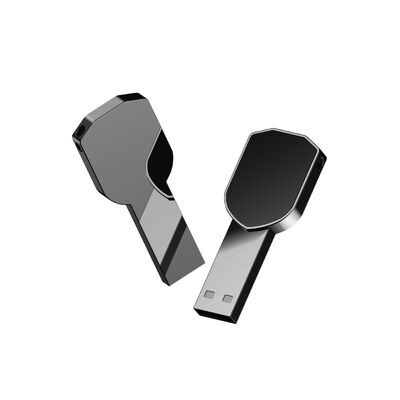Avec le logo laser à couleurs LED sur le disque USB Face Disque USB avec fonctionnalité de téléchargement de données personnalisé pour les cadeaux d'entreprise