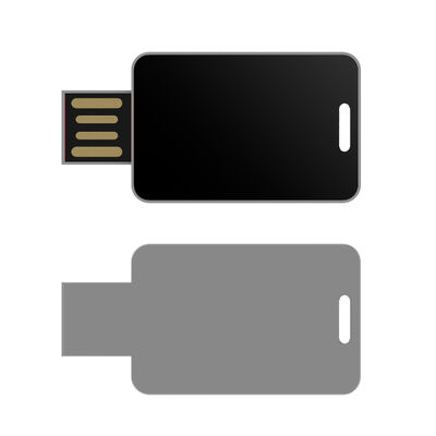 Lumière LED métallique lecteur flash usb coque métallique durable sans cryptage compatible avec divers systèmes d'exploitation et appareils