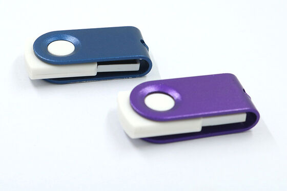 Clé USB en métal, 4 go, 8 go, 16 go, 32 go, 64 go, boîtier méta, rotation à 360 degrés