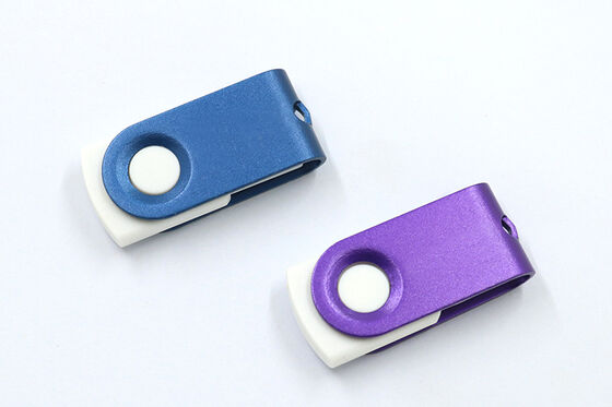 Clé USB en métal, 4 go, 8 go, 16 go, 32 go, 64 go, boîtier méta, rotation à 360 degrés