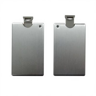 Garantie 1 an clé USB pour carte de crédit avec logo USB sérigraphié adapté au stockage et à la promotion sécurisés de fichiers