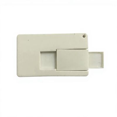 Protégé contre les chocs et l'eau MINI Carte de crédit USB Stick support métallique plastique téléchargement de données durables Portables lecteurs USB pour la gestion des données
