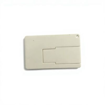 Protégé contre les chocs et l'eau MINI Carte de crédit USB Stick support métallique plastique téléchargement de données durables Portables lecteurs USB pour la gestion des données