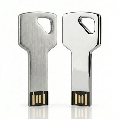 Clé USB en alliage de Zinc avec cryptage, conception personnalisée, dispositif de stockage sécurisé Durable, idéal pour les entreprises