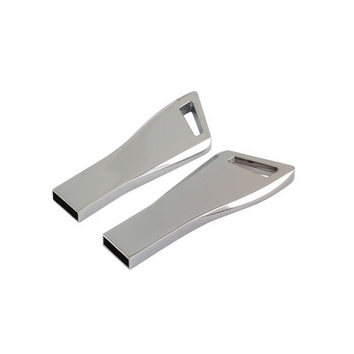 Disque flash USB métallique résistant à l'eau avec vitesse USB 3.0 et logo personnalisable pour un stockage sécurisé des données