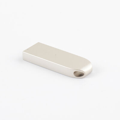 Clé USB en métal avec vitesse USB 3.0, résistante à l'eau et logo gravé au laser pour le stockage sécurisé de données