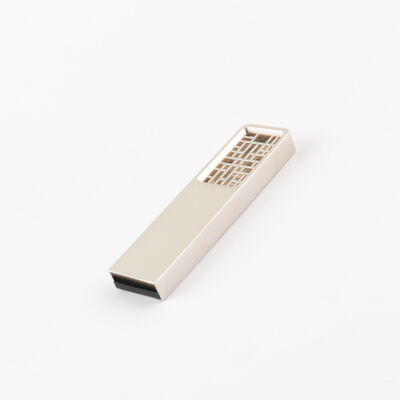 Vitesse d'écriture 2.0 Vitesse 5-10 Mo Disque flash USB métallique Personnalisé Lire le logo USB 2.0 Vitesse 8-15 Mo Dispositif de stockage durable