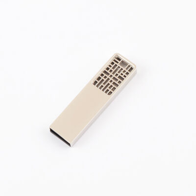 Vitesse d'écriture 2.0 Vitesse 5-10 Mo Disque flash USB métallique Personnalisé Lire le logo USB 2.0 Vitesse 8-15 Mo Dispositif de stockage durable