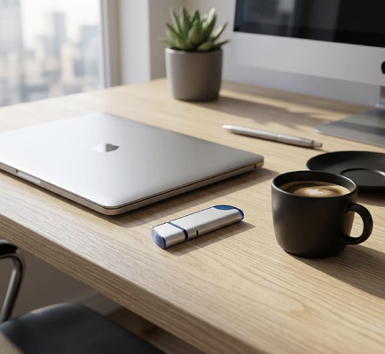 Clé USB en plastique USB 2.0 offrant une vitesse d'écriture de 4 à 10 Mo par seconde, parfaite pour la sauvegarde et le transfert sécurisés de données