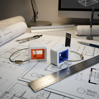 128 Go USB 3.0 en matière plastique blanc noir bleu rouge options de mémoire adaptées aux applications de transfert de données à grande vitesse