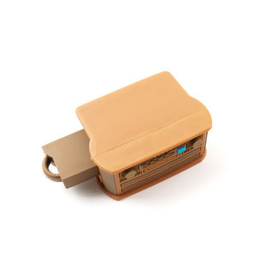Le film ouvert de moule forme 3D le lecteur instantané 128GB 256GB de PVC USB adapté aux besoins du client