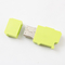 Le matériel de PVC fait par l'éclair d'USB de forme de Customzied conduit 2,0 type instantané 3,0 en métal