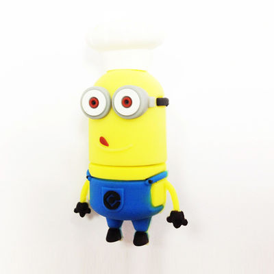 Moule ouvert en PVC personnalisé par le personnage de dessin animé Usb 2.0 et 3.0 de  rapidement