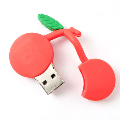 Données de chargement et Vido d'entraînement instantané de Cherry Shaped Customized USB pour 64G libre