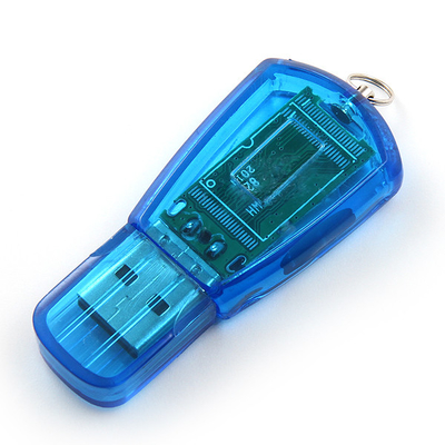 Lecteur instantané en plastique en aluminium et transparent 128GB 256GB USB 2,0 et USB 3,0 d'USB