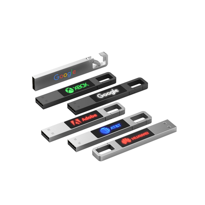 Lecteur instantané 16G 32G 64G 128G 2,0 d'USB de lumière du cadeau LED