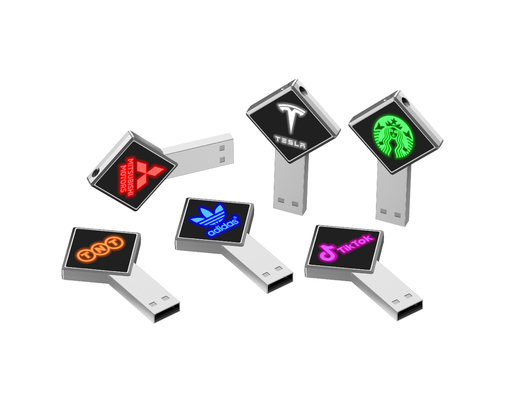 Lecteur instantané 128GB 256GB 3,0 d'USB de bonne lumière de la meilleure qualité du cadeau LED