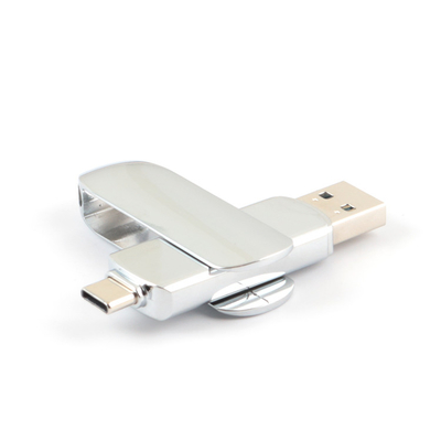 Le type brillant C Otg Pendrive de vitesse rapide de corps a passé l'UE Standrad du match d'essai H2