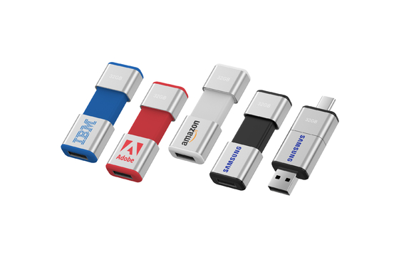 Clé USB de type C à vitesse rapide facile à flexible 64 Go 128 Go 256 Go