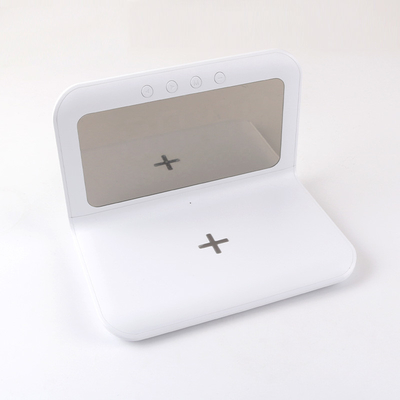 Vitesse rapide sans fil de la couleur blanche 20W de chargeur d'horloge pliante en plastique