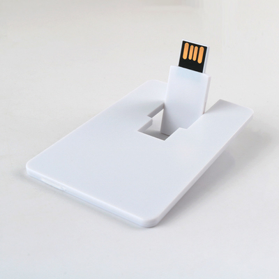 La commande instantanée d'Usb de carte de crédit peut la rotation CMYK Logo Both Side As Free de 360 degrés