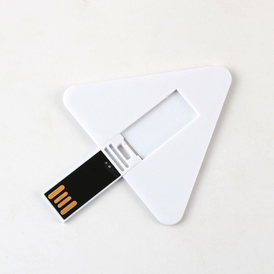 UDP instantané Chips Full Memory instantané du lecteur 16GB 32GB 64GB d'Usb de carte de crédit de triangle